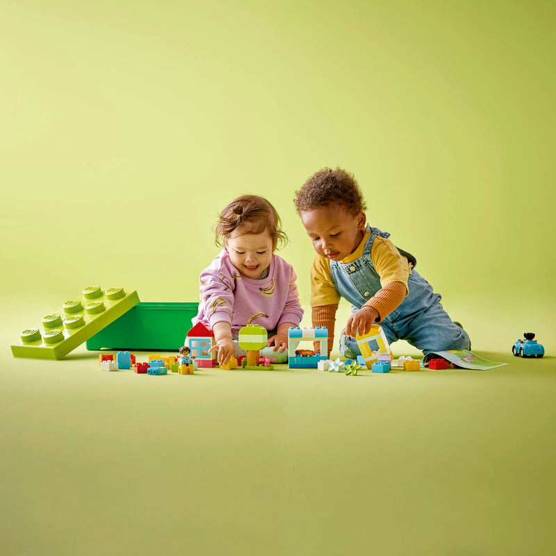 Lego Duplo 10913 Brick Box Playset for Toddlers Ages 18 Months and Up, side angle