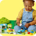Lego Duplo 10913 Brick Box Playset for Toddlers Ages 18 Months and Up, in display