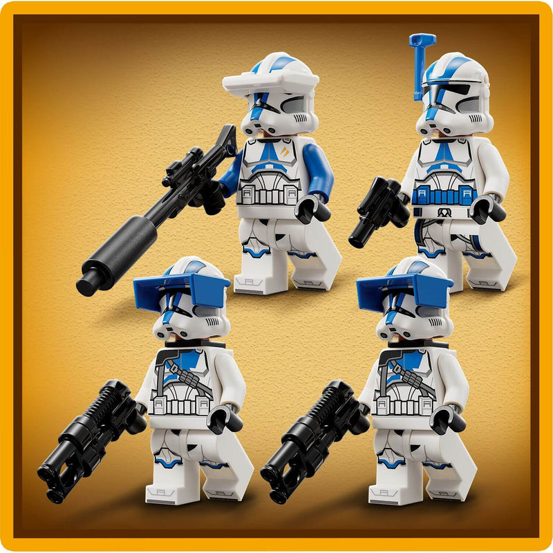 Lego Stars Wars 75345 501st Clone Troopers Battle Pack for Ages 6 & Up, in display