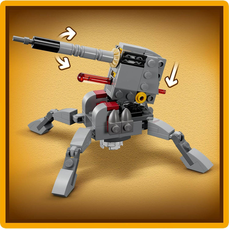 Lego Stars Wars 75345 501st Clone Troopers Battle Pack for Ages 6 & Up, packaging shot
