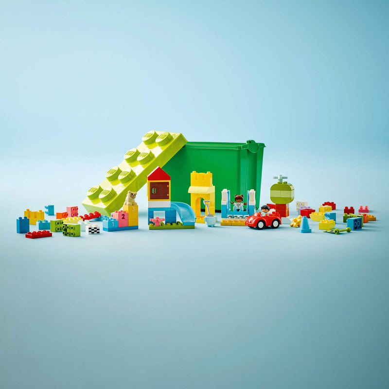 Lego Duplo 10914 Deluxe Brick Box for Children Ages 18 Months and Up, packaging shot