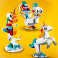 Lego Creator 3 in 1 31140 Magical Unicorn Playset for Ages 7 and Up, in display