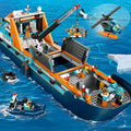 Lego City 60368 Artic Explorer Ship Floatable Toy Boat for Ages 7 & Up, packaging shot