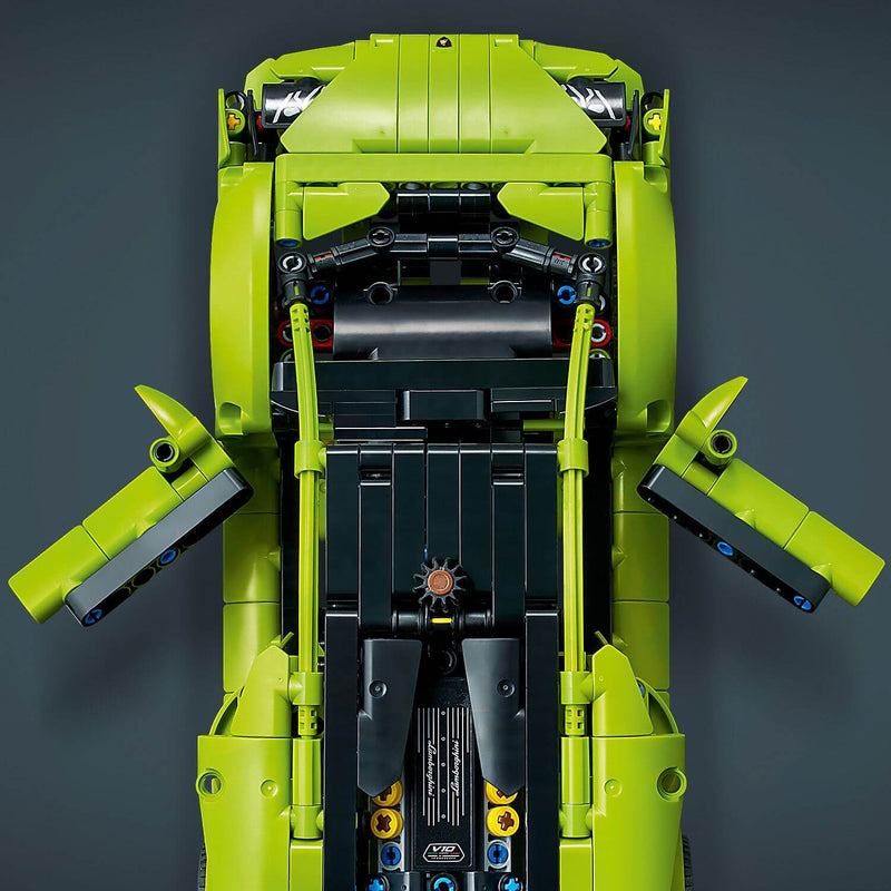 Lego Technic 42161 Lamborghini Huracán Tecnica Model for Ages 9 and Up, in display