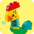 Lego Duplo 10412 My First Animal Train Set for Ages 18 Months and Up, rear view