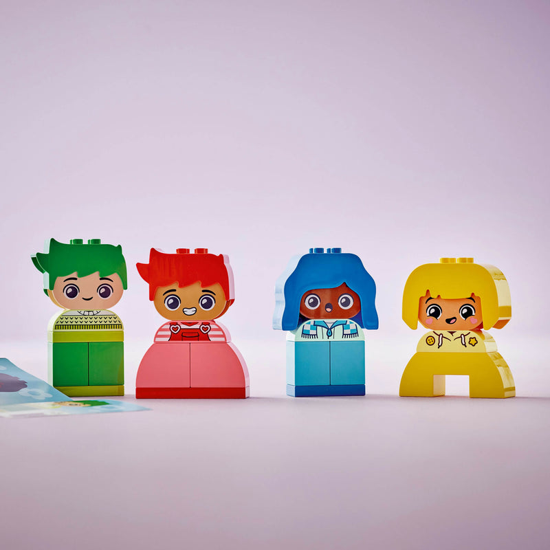 Lego Duplo 10415 My First Big Feelings & Emotions for Ages 18M and Up, side angle