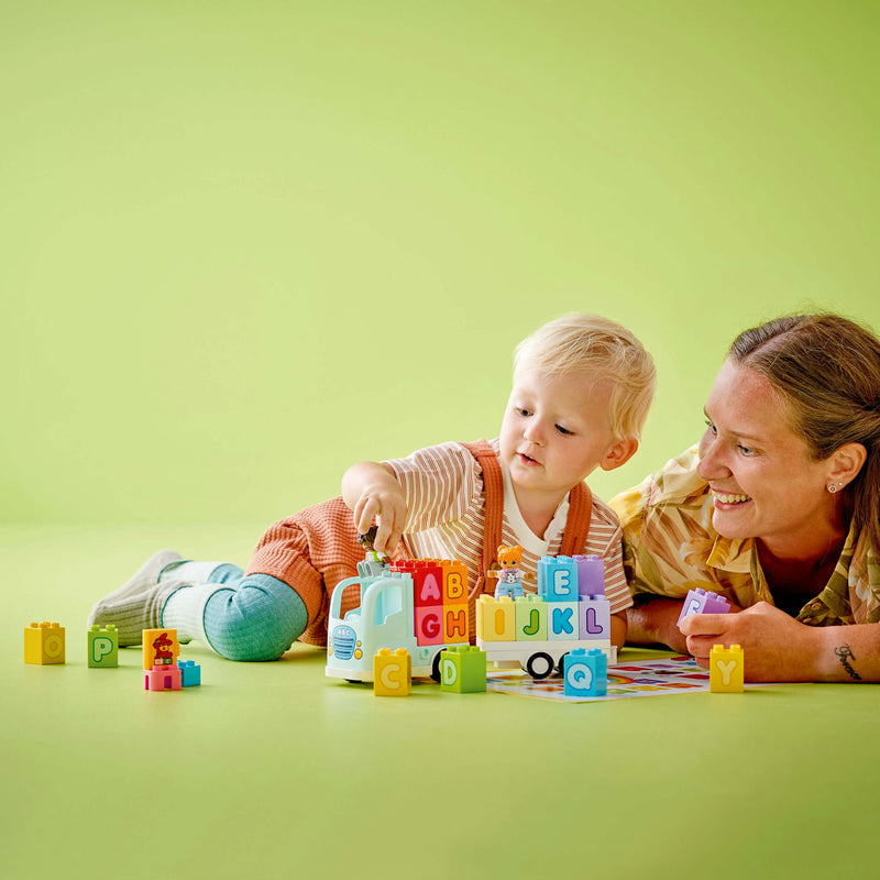 Lego Duplo Town 10421 Alphabet Truck Playset for Toddlers Ages 2 & Up, alternate view
