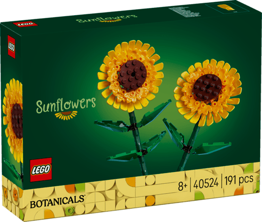 Lego Botanicals 40524 Sunflowers Buildable Toy Gift for Ages 8 and Up collectible from Curious Minds