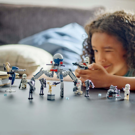 Lego Star Wars 75372 Clone Trooper & Battle Droid Battle Pack Ages 7+