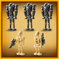 Lego Star Wars 75372 Clone Trooper & Battle Droid Battle Pack Ages 7+, close-up detail