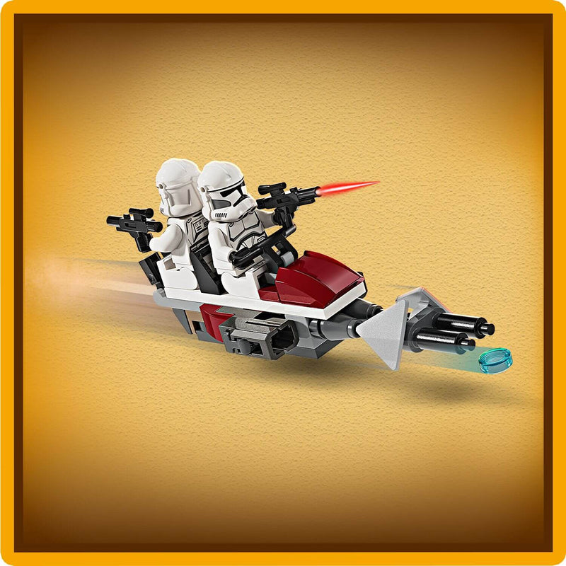 Lego Star Wars 75372 Clone Trooper & Battle Droid Battle Pack Ages 7+, packaging shot