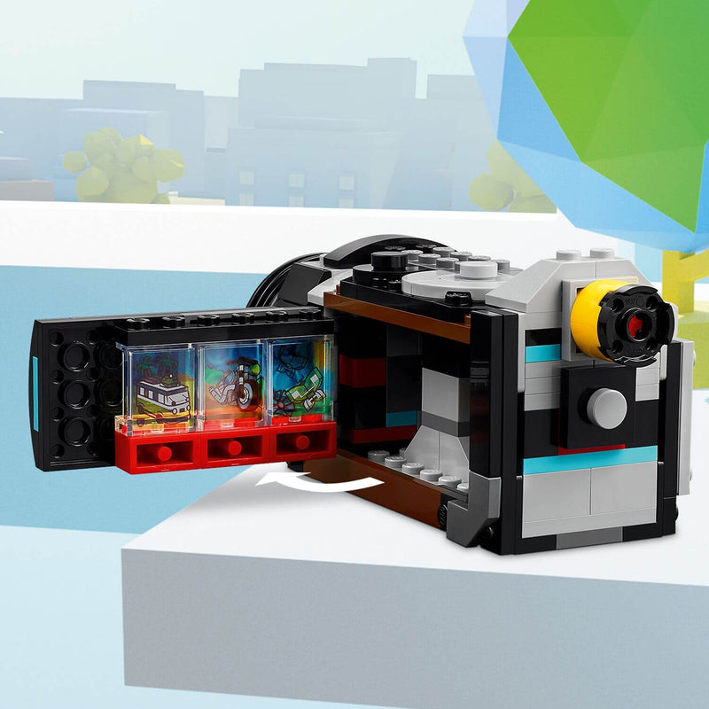 Lego Creator 3 in 1 31147 Retro Camera Buildable Toy for Ages 8 and Up, rear view
