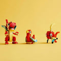Lego Creator 3 in 1 31145 Red Dragon Buildable Playset for Ages 6 & Up, side angle