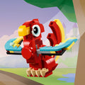 Lego Creator 3 in 1 31145 Red Dragon Buildable Playset for Ages 6 & Up, rear view