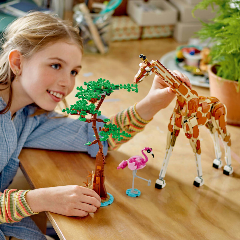 Lego Creator 3 in 1 31150 Wild Safari Animals Playset for Ages 9 & Up, alternate view
