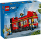 Lego City 60407 Red Double-Decker Sightseeing Bus Playset for Ages 7+