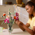 Lego Botanicals 10342 Pretty Pink Flower Bouquet for Adults Ages 18+, alternate view