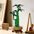 Lego Botanicals 10344 Lucky Bamboo Building Set for Adults Age 18 & Up, side angle
