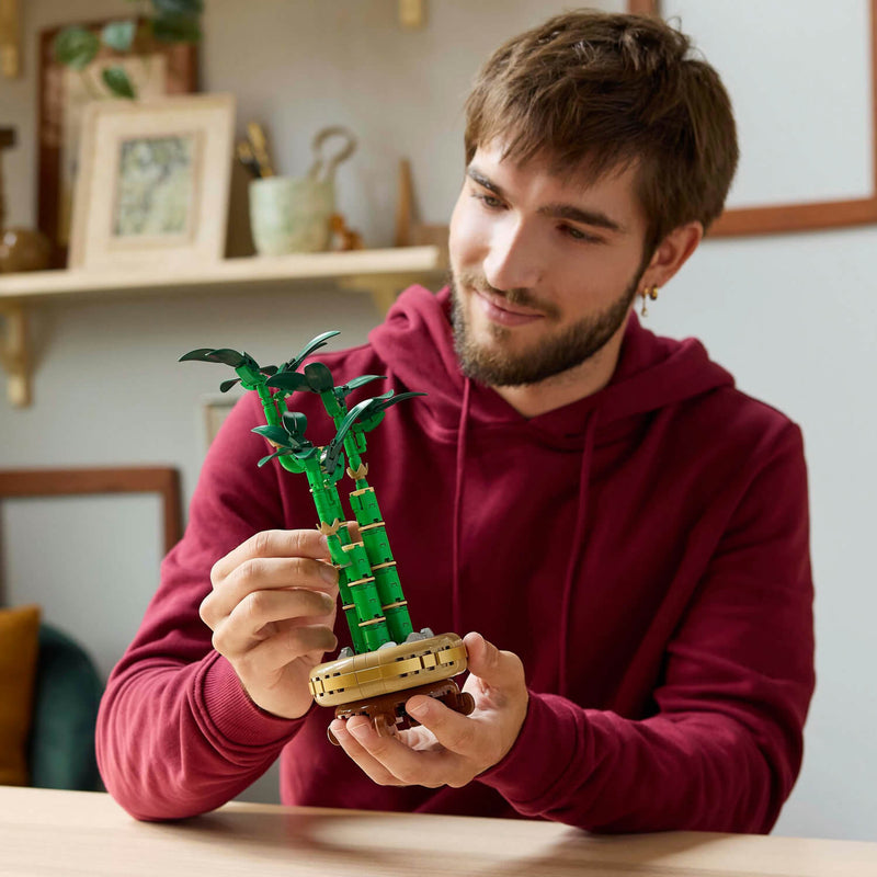 Lego Botanicals 10344 Lucky Bamboo Building Set for Adults Age 18 & Up, alternate view
