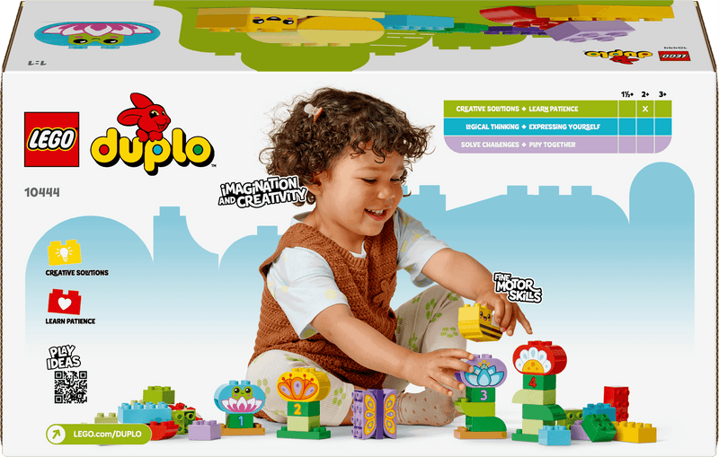 Lego Duplo 10444 Creative Garden & Flowers for Toddlers Ages 2 and Up, size reference