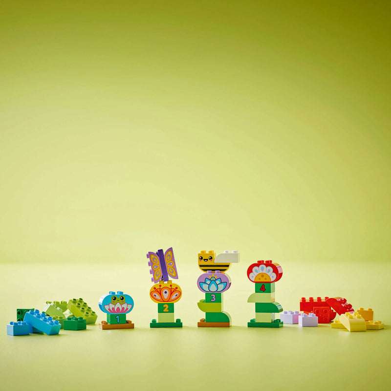 Lego Duplo 10444 Creative Garden & Flowers for Toddlers Ages 2 and Up, close-up detail