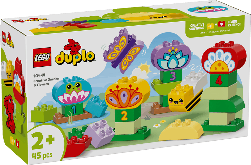 Lego Duplo 10444 Creative Garden & Flowers for Toddlers Ages 2 and Up collectible from Curious Minds