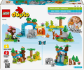 Lego Duplo 10446 3 in 1 Wild Animal Families for Toddlers Ages 2 & Up, in display