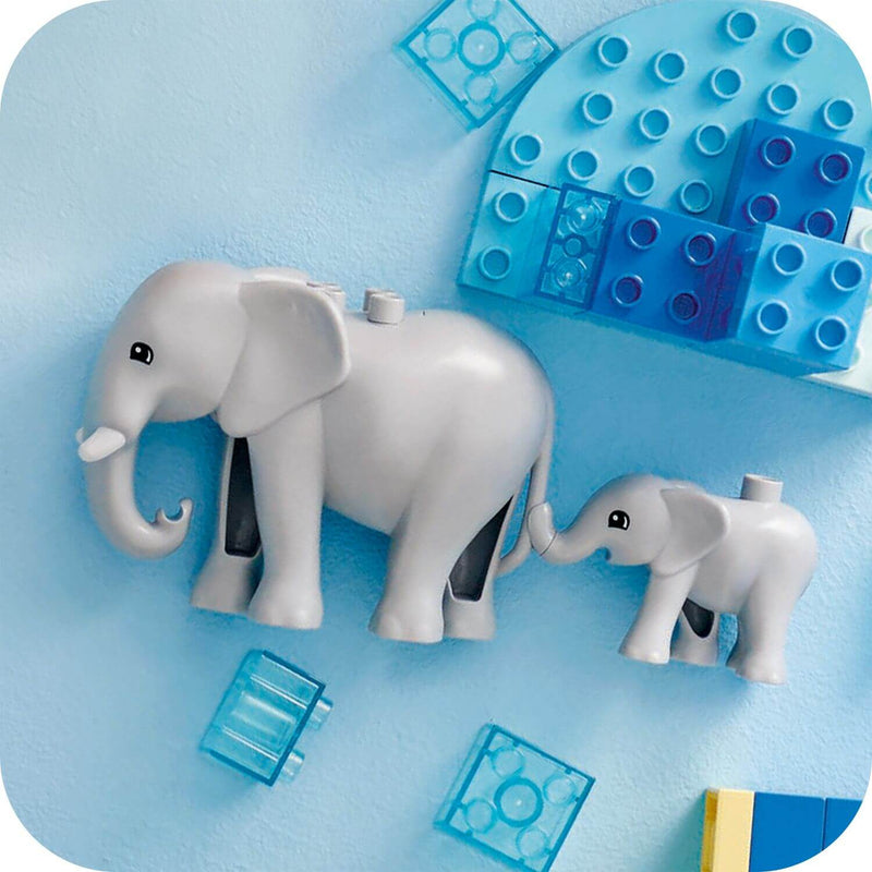 Lego Duplo 10446 3 in 1 Wild Animal Families for Toddlers Ages 2 & Up, packaging shot
