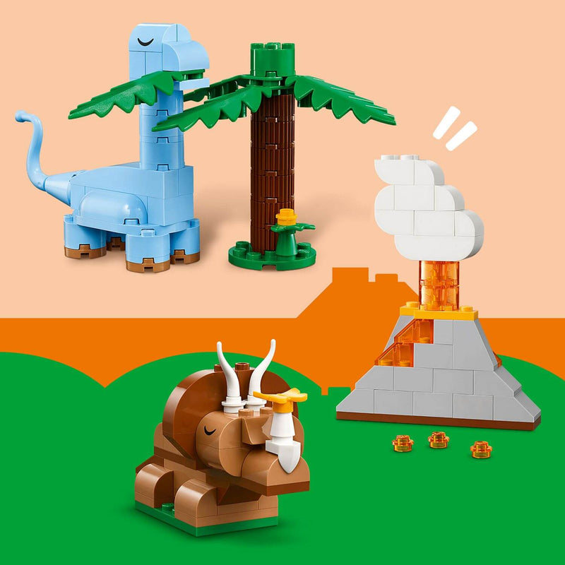 Lego Classic 11041 Creative Dinosaurs Toy Playset for Ages 5 and Up, close-up detail