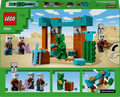 Lego Minecraft 21267 The Illager Desert Patrol Playset for Ages 7 & Up, in display