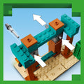 Lego Minecraft 21267 The Illager Desert Patrol Playset for Ages 7 & Up, packaging shot