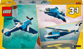 Lego Creator 3 in 1 31160 Aircraft: Race Plane Playset for Ages 7 & Up, size reference