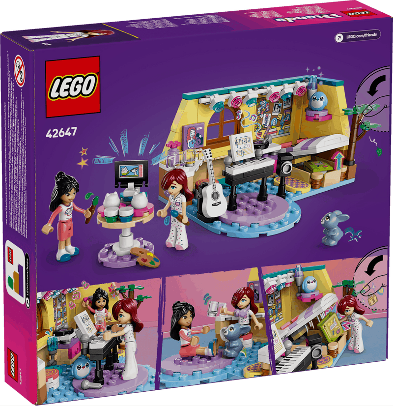 Lego Friends 42647 Paisley's Room Buildable Playset for Ages 6 and Up, in display