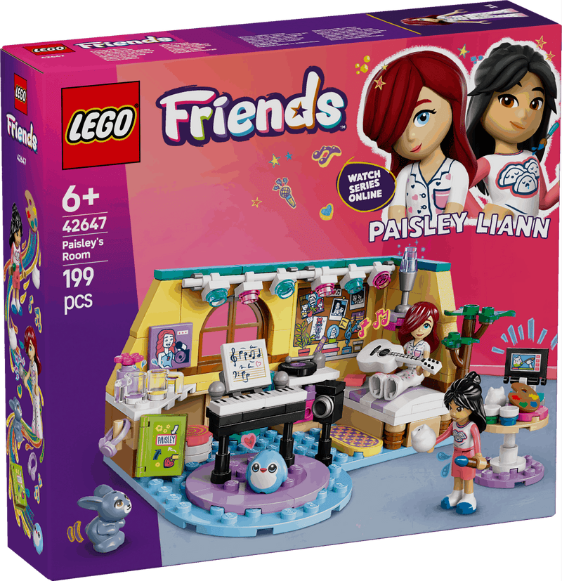 Lego Friends 42647 Paisley's Room Buildable Playset for Ages 6 and Up collectible from Curious Minds