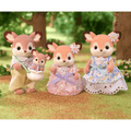 Sylvanian Families Deer Family Toy Playset for Ages 3 and Up, side angle