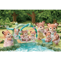 Sylvanian Families Deer Family Toy Playset for Ages 3 and Up, showing reverse