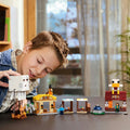 Lego Minecraft Movie 21273 The Ghast Balloon Village Attack Ages 10+, alternate view