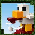 Lego Minecraft Movie 21273 The Ghast Balloon Village Attack Ages 10+, packaging shot