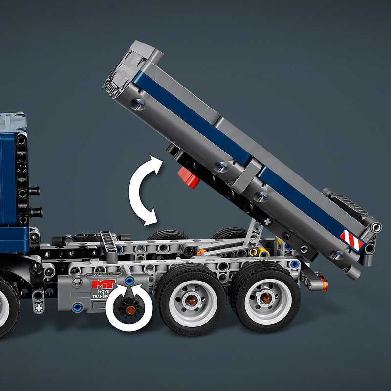 Lego Technic 42203 Tipping Dump Truck Toy Model Set for Ages 9 and Up, packaging shot