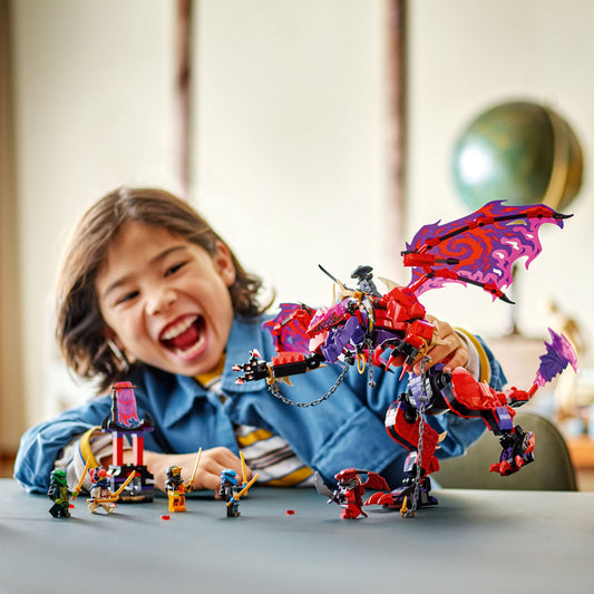 Lego Ninjago 71832 Thunderfang Dragon of Chaos Toy for Ages 8 and Up, alternate view