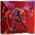 Lego Ninjago 71832 Thunderfang Dragon of Chaos Toy for Ages 8 and Up, close-up detail