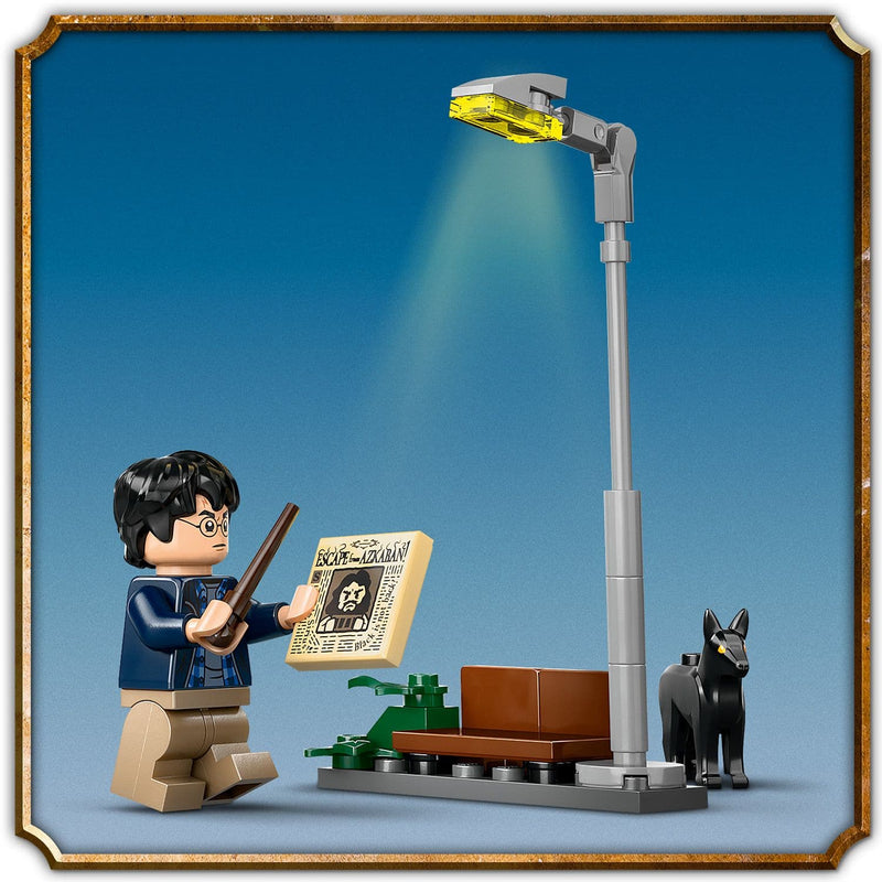 Lego Harry Potter 76446 Knight Bus Adventure Playset for Ages 8 and Up, in display