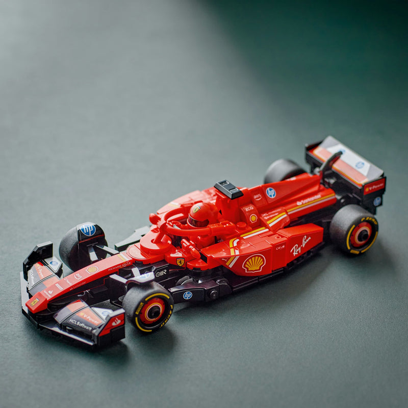 Lego Speed Champions 77242 Ferrari SF-24 F1 Race Car for Ages 10 & Up, side angle