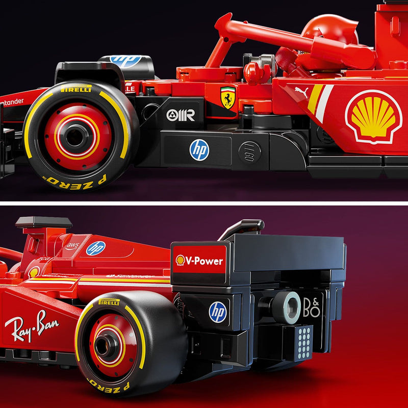 Lego Speed Champions 77242 Ferrari SF-24 F1 Race Car for Ages 10 & Up, packaging shot