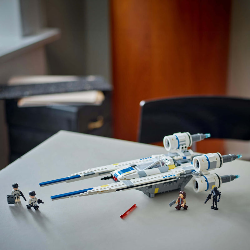 Lego Star Wars 75399 Rebel U-Wing Starfighter Playset for Ages 8 & Up, side angle