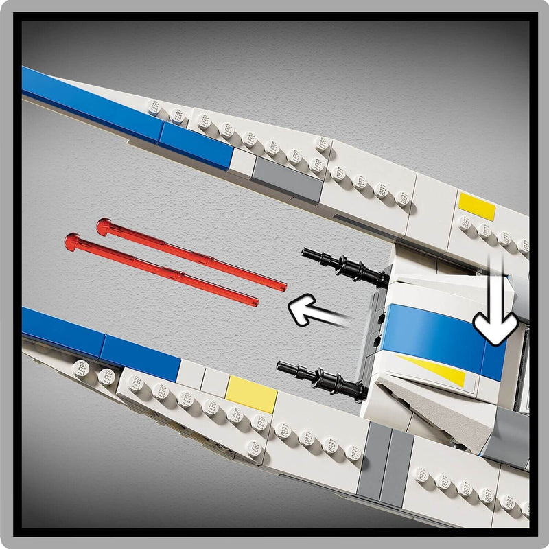 Lego Star Wars 75399 Rebel U-Wing Starfighter Playset for Ages 8 & Up, size reference