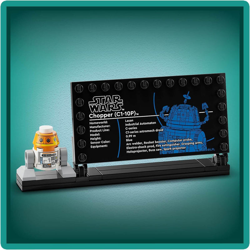 Lego Star Wars 75416 Chopper (C1-10P) Astromech Droid for Ages 10 & Up, packaging shot