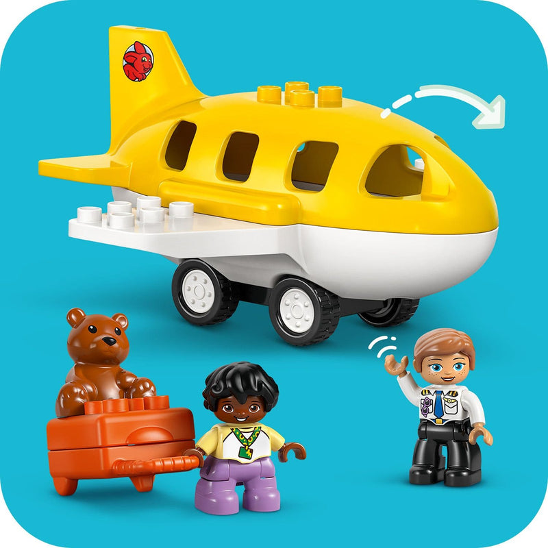 Lego Duplo Town 10443 First Time at the Airport Set for Ages 2 and Up, in display