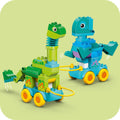 Lego Duplo Town 10451 3 in 1 Dinosaurs on Wheels Set for Ages 3 and Up, size reference