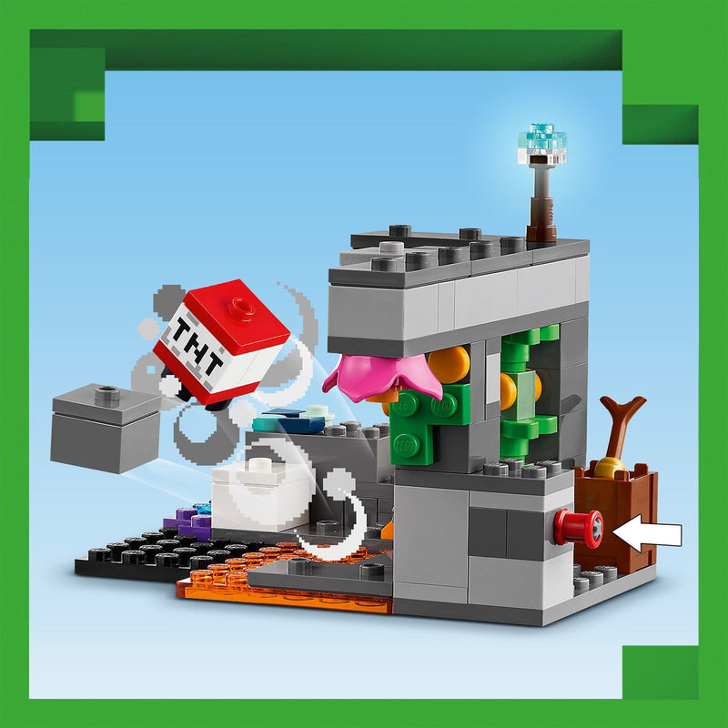 Lego Minecraft 21274 The Warden Encounter Playset for Ages 7 and Up, rear view